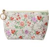 Juleeze JZTB0086 Trousse de toilette Beige Rose 21x5x13 cm PU Fleuri