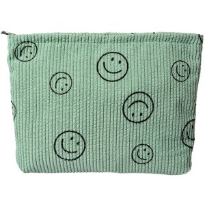 Juleeze JZTB0089 Trousse de toilette Smiley Vert 27x5x17...