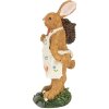 Clayre & Eef 6PR5720 Décoration Lapin en polyrésine 5x5x13 cm style rustique