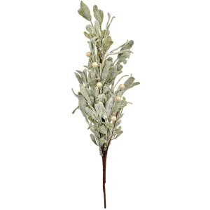 Clayre & Eef Branche décorative Vert Argent...