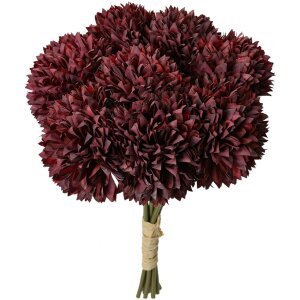 Clayre & Eef Bouquet de fleurs artificielles rouge 8...