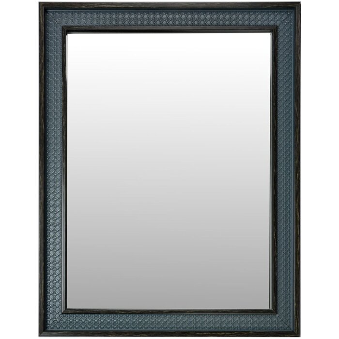 Clayre & Eef 62S323 Miroir gris-bleu 36x2x46 cm style rustique