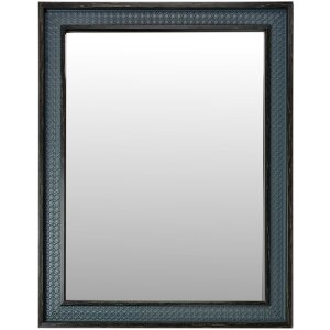 Clayre & Eef 62S323 Miroir gris-bleu 36x2x46 cm style rustique