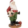 Clayre & Eef 6PR5724 Père Noël style maison de campagne Figurine décorative 8x6x13 cm