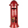Clayre & Eef 6Y5859 Boîte aux lettres Rouge Ø19x52cm Santas Express Delivery