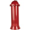 Clayre & Eef 6Y5859 Boîte aux lettres Rouge Ø19x52cm Santas Express Delivery