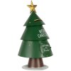 Clayre & Eef Boîte aux lettres de Noël Letters to Santa vert Ø18x35cm