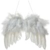 Clayre & Eef 66135 Suspension ailes dange blanc 20x1x16 cm