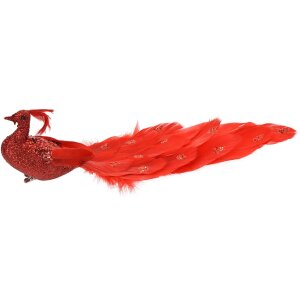 Clayre & Eef Ange de décoration rouge 30x9x9...