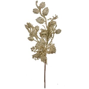 Clayre & Eef Branche décorative Or 12x6x27 cm...