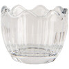 Clayre & Eef Bocal à provisions Lapin en verre clair Ø6x11cm style campagnard