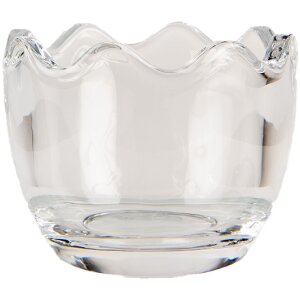 Clayre & Eef 6GL4950 Bocal à provisions Lapin verre clair 6x6x12 cm style rustique