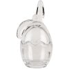 Clayre & Eef 6GL4950 Bocal à provisions Lapin verre clair 6x6x12 cm style rustique