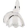 Clayre & Eef 6GL4950 Bocal à provisions Lapin verre clair 6x6x12 cm style rustique