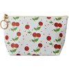 Juleeze JZTB0083 Trousse de toilette Blanc Motif cerise 21x5x13 cm PU