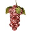 Clayre & Eef 66175P Décoration de Noël Raisins roses verts 8x8x14 cm