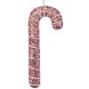 Clayre & Eef 66179 Pendentif décoratif canne à sucre rose scintillant 7x2x17cm