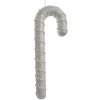 Clayre & Eef 66184 Pendentif canne à sucre blanc 12x4x33 cm plastique scintillant