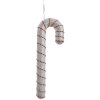 Clayre & Eef 66185 Pendentif canne à sucre blanc rouge 11x4x33 cm