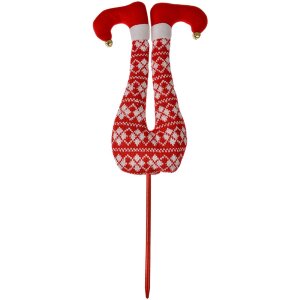 Clayre & Eef 66193 Patte delfe de Noël rouge...