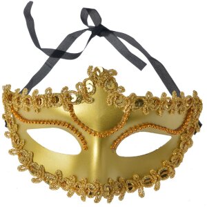 Clayre & Eef 66191 Masque Or 18x10x10 cm Classique...