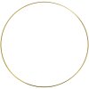 Clayre & Eef 66200L Bague Déco Or Ø 40x1 cm Métal
