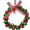 Clayre & Eef 66202 Décoration Pendentif Couronne Rouge Vert Ø 11x2 cm