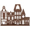 Clayre & Eef 6Y5779 Décoration maison 29x5x21 cm style campagnard métal brun