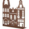 Clayre & Eef 6Y5779 Décoration maison 29x5x21 cm style campagnard métal brun