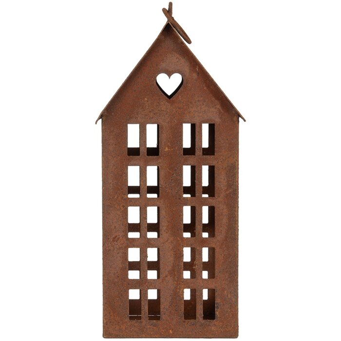 Clayre & Eef 6Y5792 Décoration maison métal brun 13x11x30 cm style campagnard