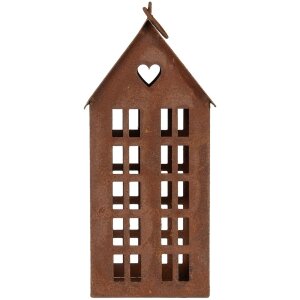 Clayre & Eef 6Y5792 Décoration maison métal brun 13x11x30 cm style campagnard
