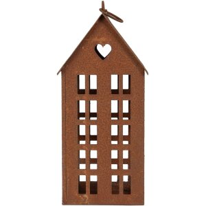Clayre & Eef 6Y5792 Décoration maison métal brun 13x11x30 cm style campagnard