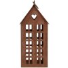 Clayre & Eef 6Y5792 Décoration maison métal brun 13x11x30 cm style campagnard