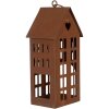 Clayre & Eef 6Y5792 Décoration maison métal brun 13x11x30 cm style campagnard