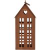 Clayre & Eef 6Y5792 Décoration maison métal brun 13x11x30 cm style campagnard