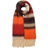 Juleeze JZSC0832CH Écharpe femme Marron Orange 37x210 cm