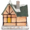 Clayre & Eef 6PR5733 Décoration Maison avec LED Orange Vert 6x5x6 cm