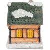 Clayre & Eef 6PR5733 Décoration Maison avec LED Orange Vert 6x5x6 cm