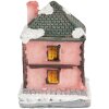 Clayre & Eef 6PR5734 Décoration Maison avec LED Rose Gris 4x5x6 cm