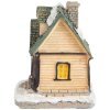 Clayre & Eef 6PR5735 Décoration Maison LED Beige Vert 5x5x6 cm