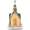 Clayre & Eef 6PR5736 Décoration Maison LED 6x5x9 cm Polyrésine Orange Vert