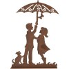 Clayre & Eef 6Y5781 Décoration Enfants Figurine en métal style maison de campagne 21x5x31 cm