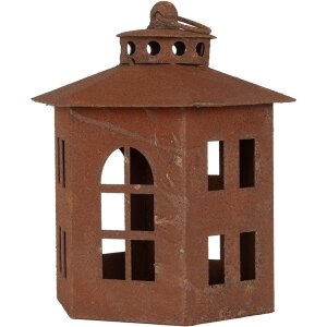 Clayre & Eef 6Y5785 Lanterne brune Ø 19x22 cm...