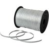 Clayre & Eef LI0148 Ruban Cadeau Argenté 0,5cm x 228m Effet Paillettes