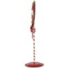 Clayre & Eef 6Y5635 Décoration Lollipop LED 36x29x100 cm Métal Rouge Vert