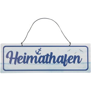 Clayre & Eef 6Y5691 Plaque de texte Port dattache...