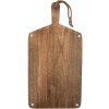 Clayre & Eef 6H2390 Décoration Planche à découper en bois marron 25x2x50 cm style campagnard