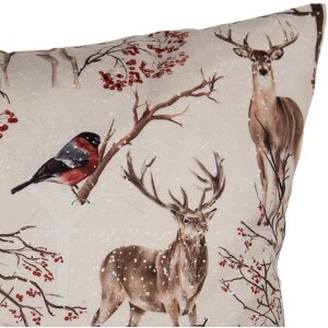 Clayre & Eef KT021.402 Housse de coussin 45x45 cm...