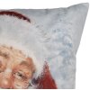 Clayre & Eef KT021.406 Housse de coussin Design Noël Gris Rouge 45x45 cm