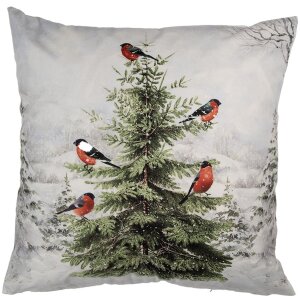 Clayre & Eef KT021.407 Housse de coussin 45x45 cm...